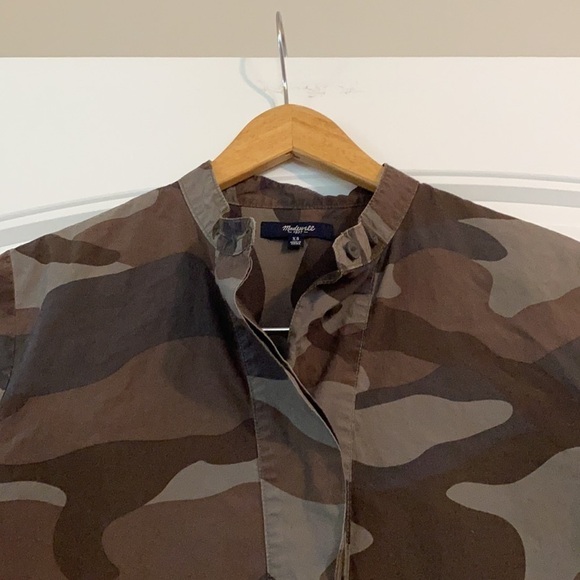 Madewell CAMO Tunic Top - Picture 3 of 5